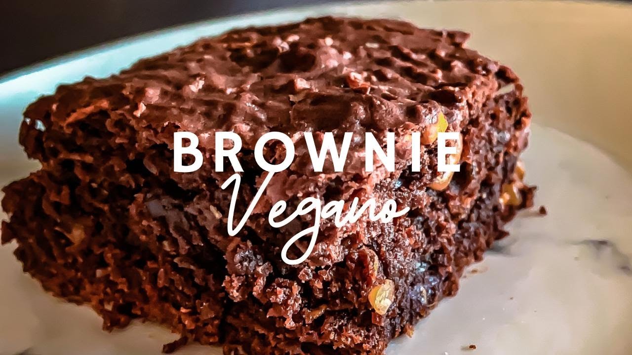Brownie vegano