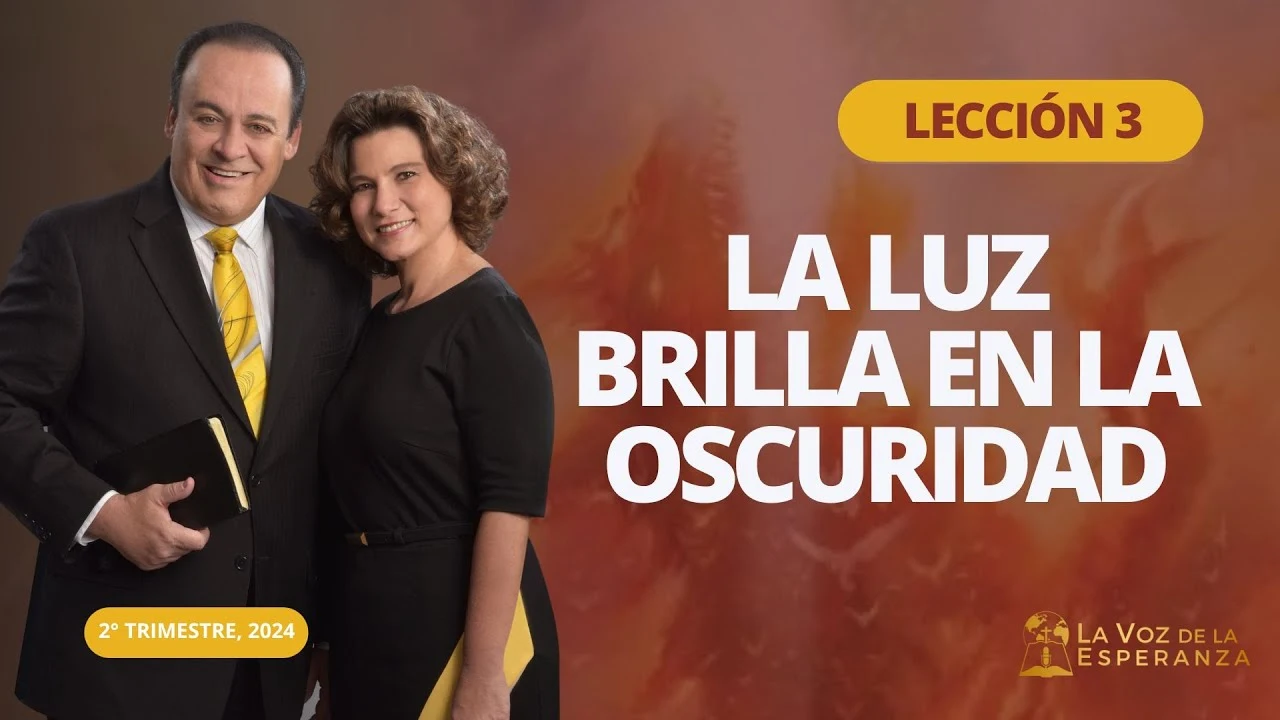 La luz brilla en la oscuridad