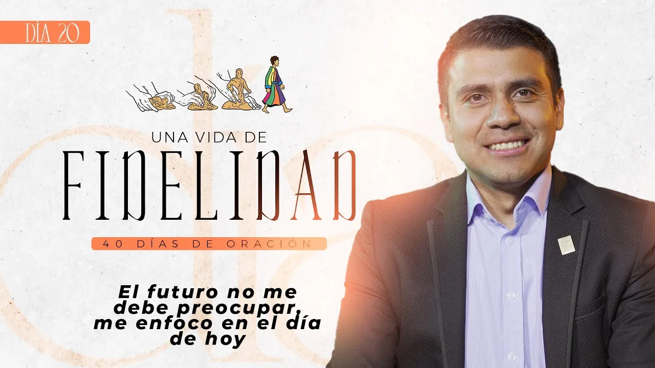 El futuro no me debe preocupar, me enfoco en el día de hoy