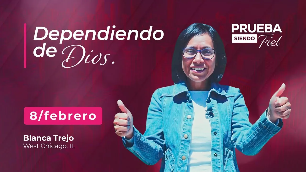 Dependiendo de Dios