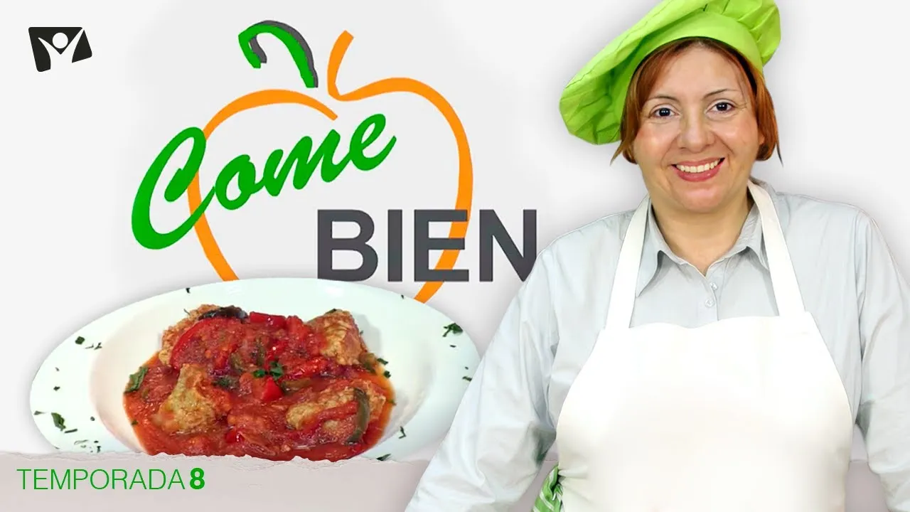 Pollo vegano al chilindrón