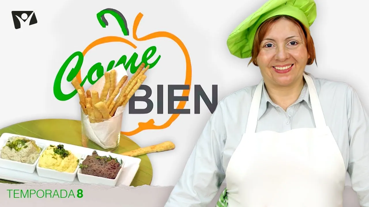 Patés veganos con grisines