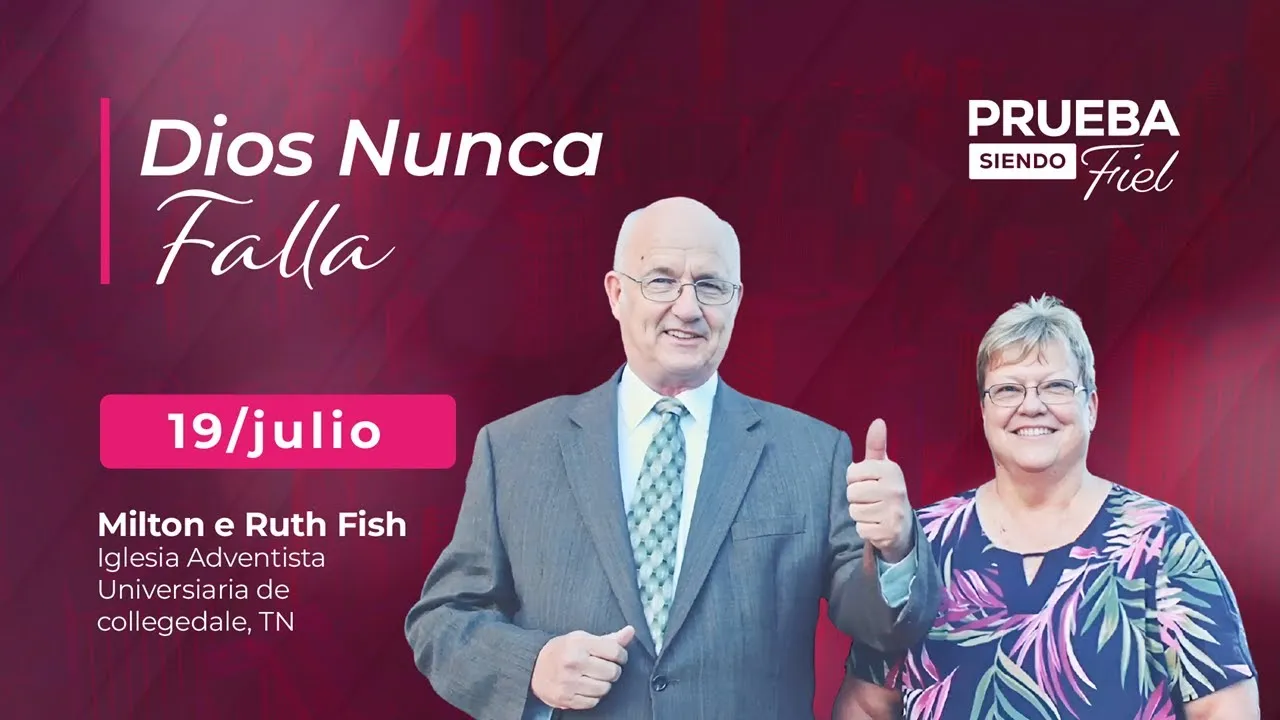 Dios nunca falla