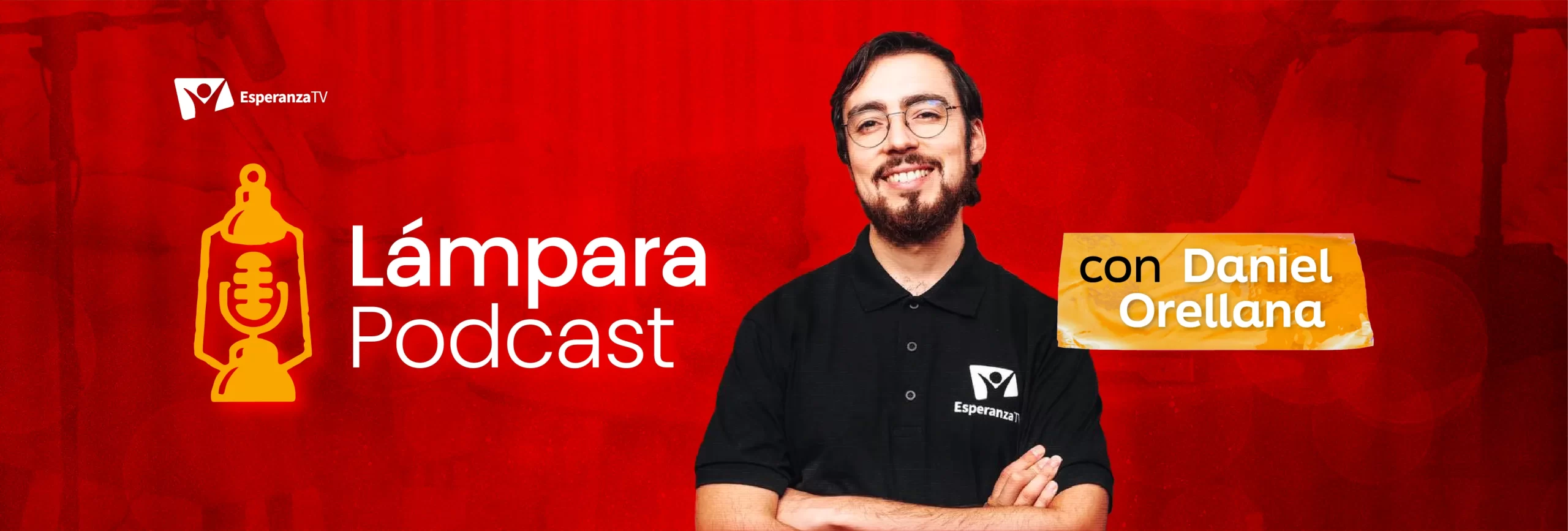 Lámpara Podcast