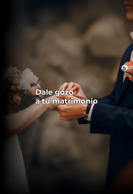 Dale gozo a tu matrimonio
