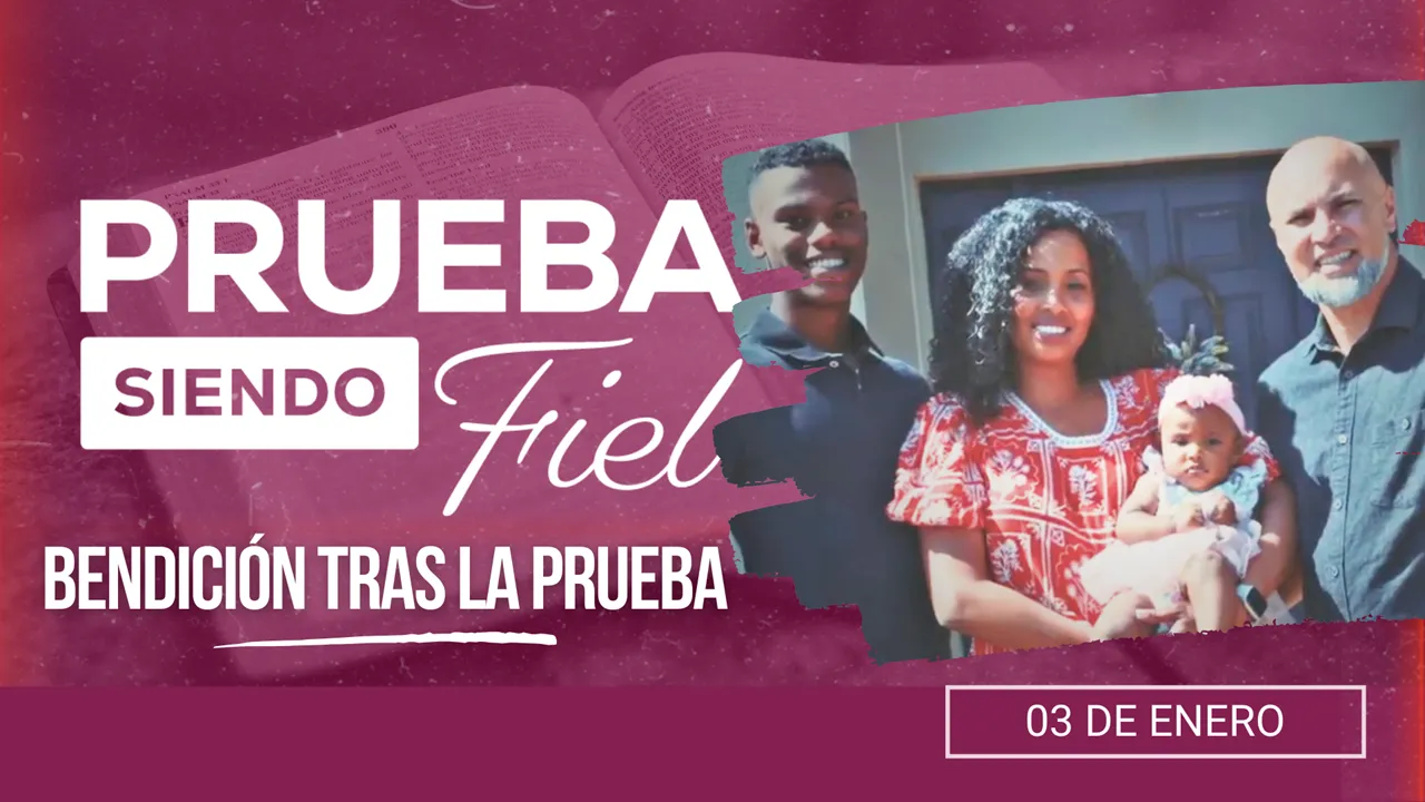 Bendición tras la prueba