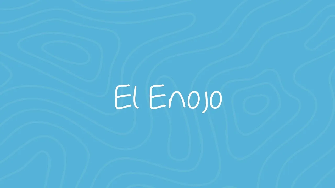 El enojo