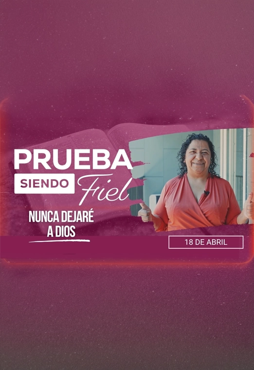 Nunca dejaré a Dios