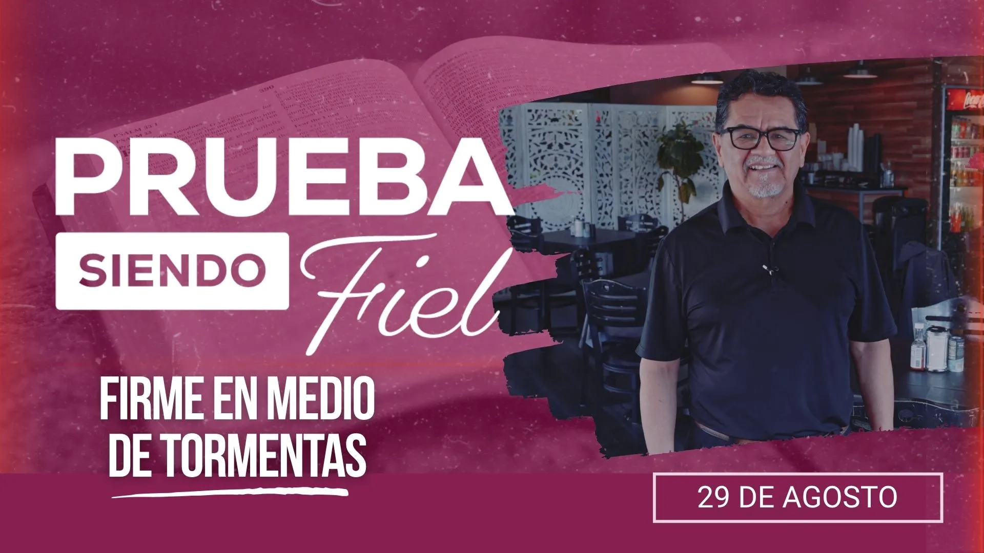 Firme en medio de tormentas