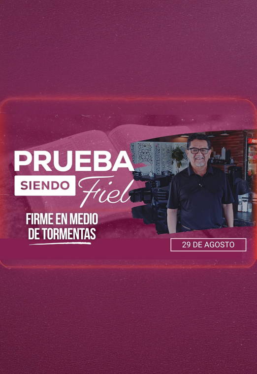 Firme en medio de tormentas